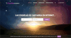 Desktop Screenshot of esquelasdecantabria.com